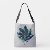 Tweeling op een spons...... crossbody tas (Achterkant)