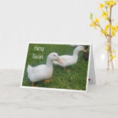 TWEELING OP ONZE VERJAARDAG LIEFDE DELEN MET U! KAART (Gele Bloem)