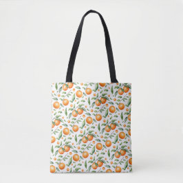 Tweeling Oranje Baby shower Canvas tas