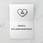 TWEELING PAARDEN VALENTIJN FEESTDAGEN KAART (Binnen)