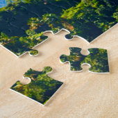 Tweeling Piton-toppen Saint Lucia. Legpuzzel (Zijkant)