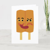 Tweeling Popsicle Kaart (Voorkant)