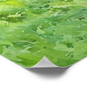 Tweeling Reekalfjes in de Natuur Aquarel Kunst Poster (Hoek)