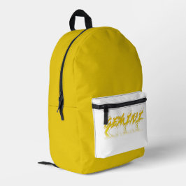 Tweeling Reflectie Bedrukte Rugzak