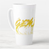 Tweeling Reflectie Latte Mok (Linkerhoek)