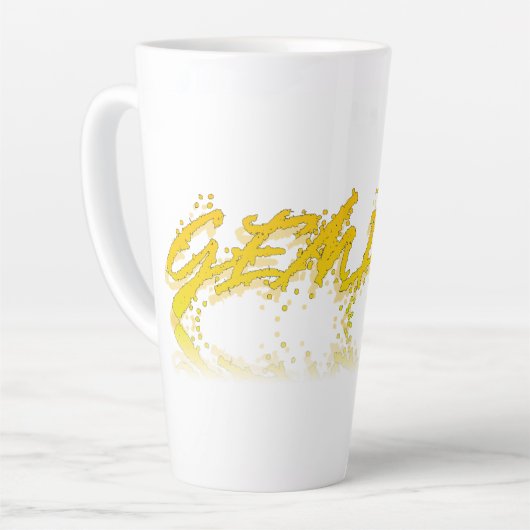 Tweeling Reflectie Latte Mok (Linkerhoek)