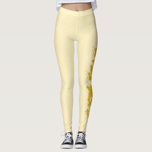 Tweeling Reflectie Leggings (Voorkant)
