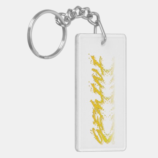 Tweeling Reflectie Sleutelhanger (Voorkant Links)