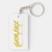 Tweeling Reflectie Sleutelhanger (achterkant)