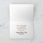 Tweeling religieuze Vaderdag kwaliteiten Kaart (Binnen)