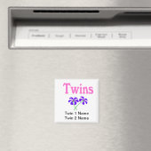 Tweeling (roze) magneet (Insitu (Vaatwasser))