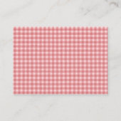 Tweeling Santa Baby Luiers Raffle Kaart (Achterkant)