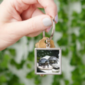 Tweeling schildpadden - sleutelhanger (Hand)