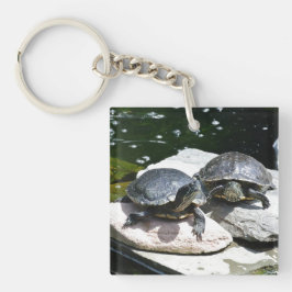 Tweeling Schildpadden - Sleutelhanger
