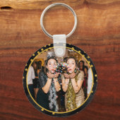 Tweeling Schoolafstudeerfeest Geschenk Sleutelhanger (Voorkant)