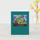 Tweeling Steden II notakaart Kaart (Gele Bloem)