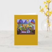 Tweeling Steden neem nota ik van kaart (Gele Bloem)