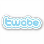 tweeling sticker (Voorkant)