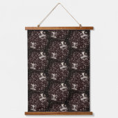 tweeling terror poppenbehang hangend wandkleed (Voorkant)