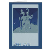 Tweeling Tweeling Constellatie  Zodiac Astrologie (Voorkant)