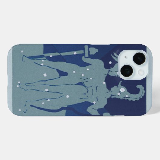 Tweeling Tweeling Constellatie Zodiac Astrologie Case-Mate iPhone Case (Achterkant (horizontaal))