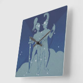 Tweeling Tweeling Constellatie  Zodiac Astrologie Vierkante Klok (Hoek)