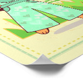 Tweeling Tweeling Kat Zodiac Kwekerij Print (Hoek)