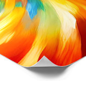 Tweeling Tweeling Kleur & Zwart-wit Horoscoop Poster (Hoek)