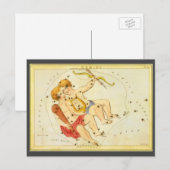 Tweeling Tweelingen Constellatie Urania's Mirror Briefkaart (Voorkant / Achterkant)