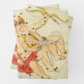 Tweeling Tweelingen  Constellatie Urania's Mirror Inpakpapier Vel (In situ)