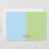 Tweeling Uitnodigingen Jongen Verjaardag Race Auto (Achterkant)