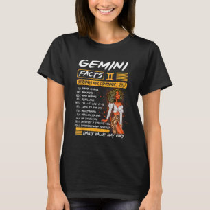 Tweeling Verjaardag Melanin Afro Queen Voor Zwart T-shirt