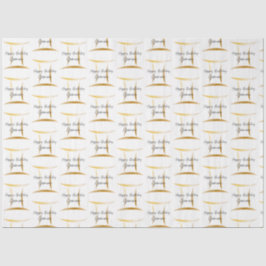 Tweeling Verjaardag Wrap Tissuepapier