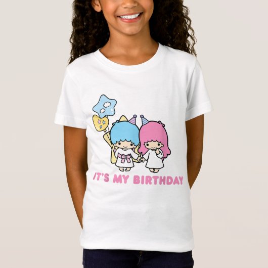 Tweeling Verjaardagsfeestje Cute T-Shirt Cadeau (Voorkant)