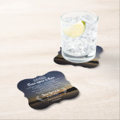 Tweeling Vlam Save the Dates Papier Onderzetter (Insitu)