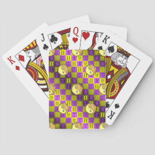 Tweeling & Vuurzwijn Pokerkaarten