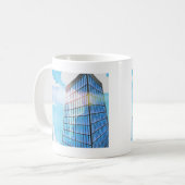Tweeling wolkenkrabbers koffiemok (Voorkant links)