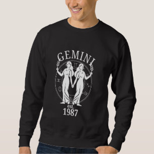 Tweeling Zodiac Gemini geboren in 1987 Trui
