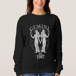 Tweeling Zodiac Gemini geboren in 1987 Trui