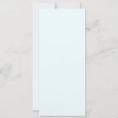 Tweelingbaby's in een ballonvaardig Baby shower Kaart (Achterkant)