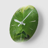 tweelingblad ronde klok (Hoek)