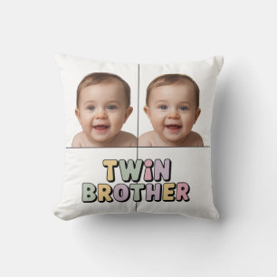 Tweelingbroer baby kussen