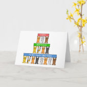 Tweelingbroer Happy Birthday Kaart (Gele Bloem)