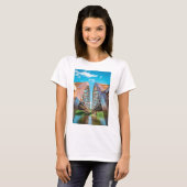 Tweelingbruggen T-shirt (Voorkant volledig)