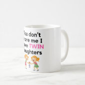 Tweelingdochters koffie-mok koffiemok (Voorkant rechts)