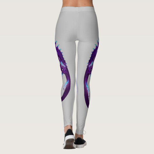 Tweelingdragons Leggings (Achterkant)