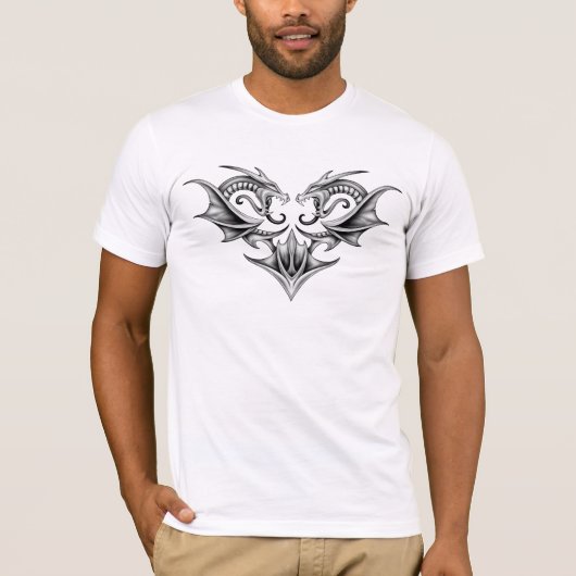Tweelingdragons T-shirt (Voorkant)