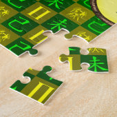 Tweelingen & Aard Geit Legpuzzel (Zijkant)