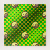 Tweelingen & Aard Geit Legpuzzel (Horizontaal)