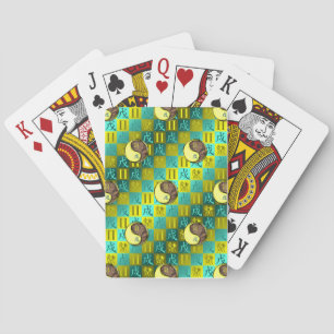 Tweelingen & Aard Hond Pokerkaarten